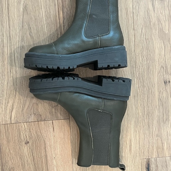 Sam Edelman Waterproof Wellington Boots Size 5.5 - Picture 3 of 4